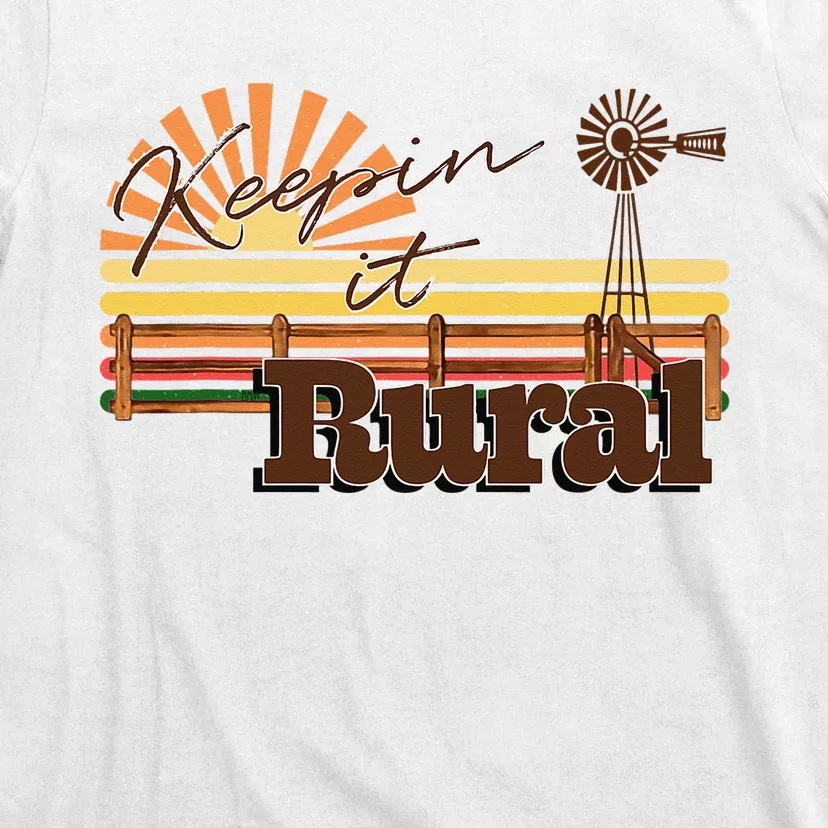 Keeping it Rural - agriculture farming T-Shirt