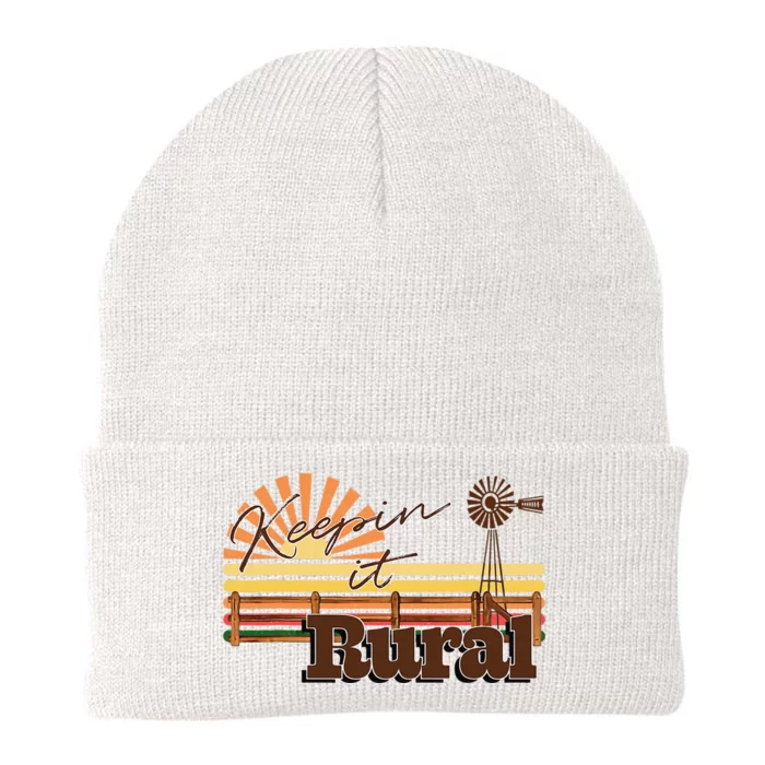 Keeping it Rural - agriculture farming Knit Cap Winter Beanie