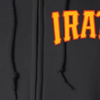 Karlykauf Irate Retro Full Zip Hoodie