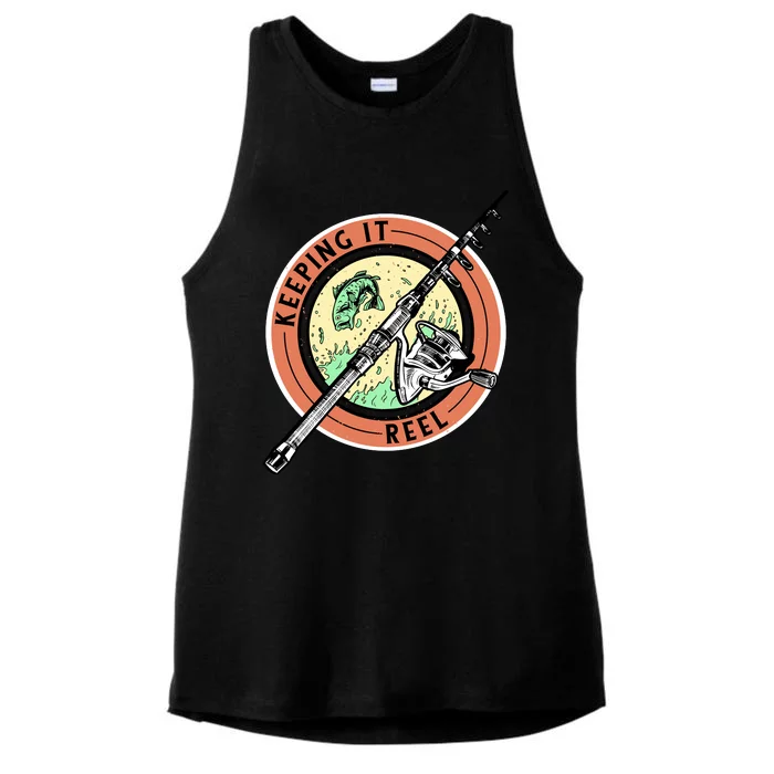 Keeping It Reel Fishing Ladies Tri-Blend Wicking Tank