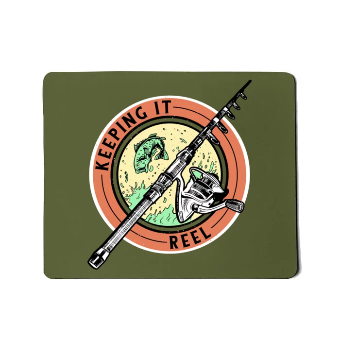 Keeping It Reel Fishing Mousepad