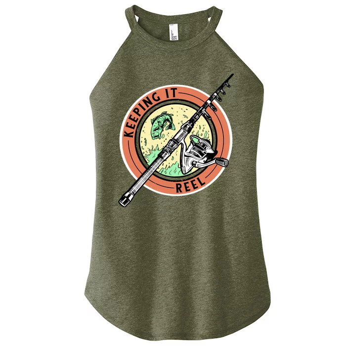 Keeping It Reel Fishing Women’s Perfect Tri Rocker Tank