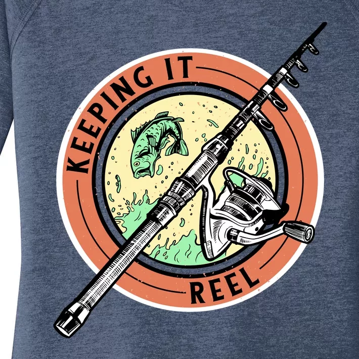 Keeping It Reel Fishing Women's Perfect Tri Tunic Long Sleeve Shirt