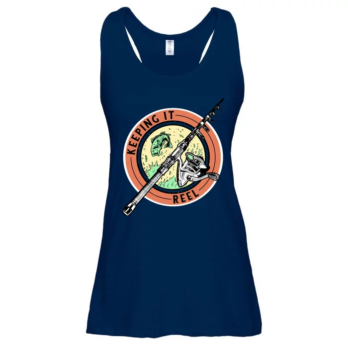 Keeping It Reel Fishing Ladies Essential Flowy Tank