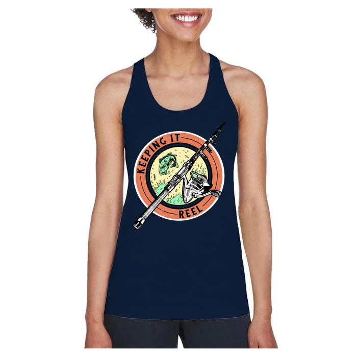 Keeping It Reel Fishing Women's Racerback Tank