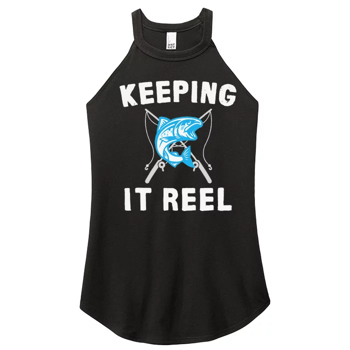 Keeping It Reel Fishing Women’s Perfect Tri Rocker Tank