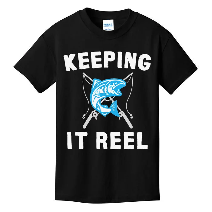 Keeping It Reel Fishing Kids T-Shirt