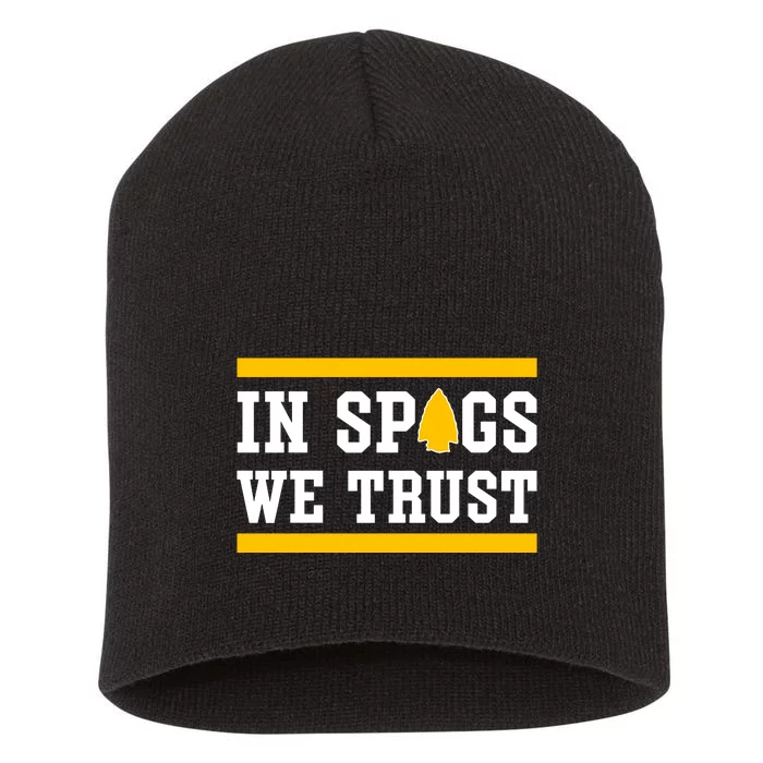 Kc In Spags We Trust Short Acrylic Beanie