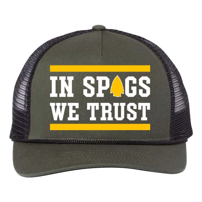 Kc In Spags We Trust Retro Rope Trucker Hat Cap