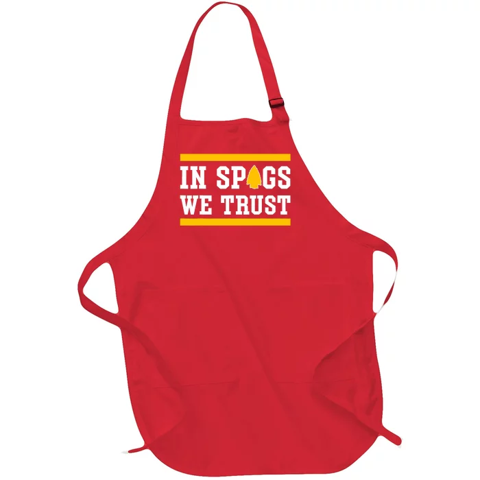 Kc In Spags We Trust Full-Length Apron With Pocket