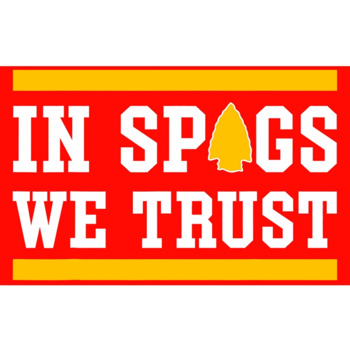 Kc In Spags We Trust Bumper Sticker