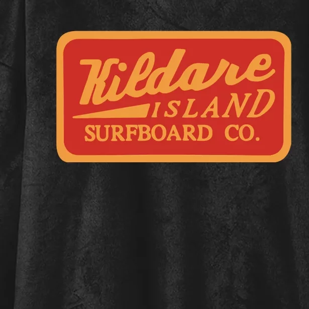 Kildare Island Surf Funny Kildare Island Surfboard Hooded Wearable Blanket