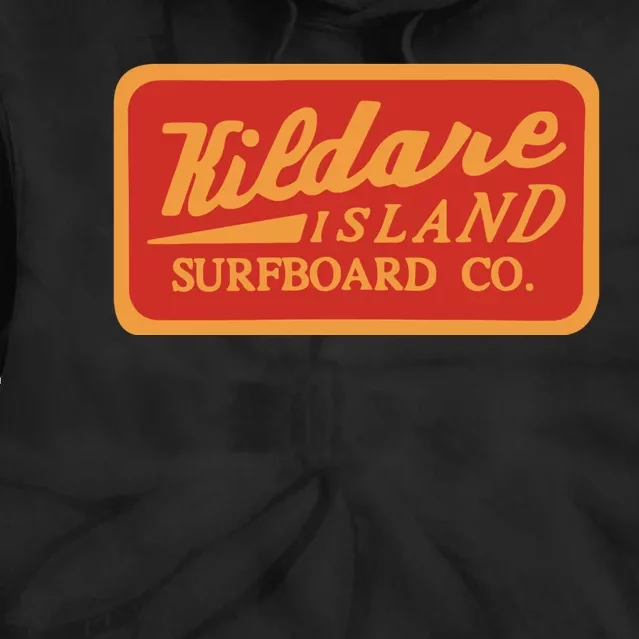 Kildare Island Surf Funny Kildare Island Surfboard Tie Dye Hoodie