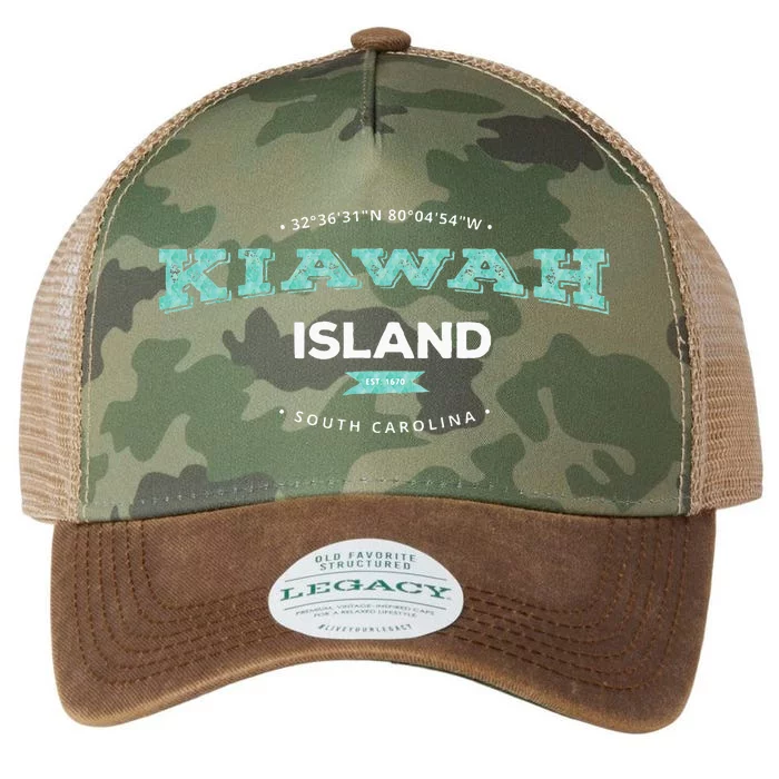 Kiawah Island South Carolina Legacy Tie Dye Trucker Hat