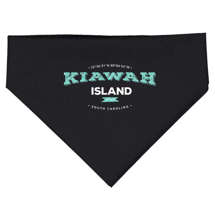 Kiawah Island South Carolina USA-Made Doggie Bandana