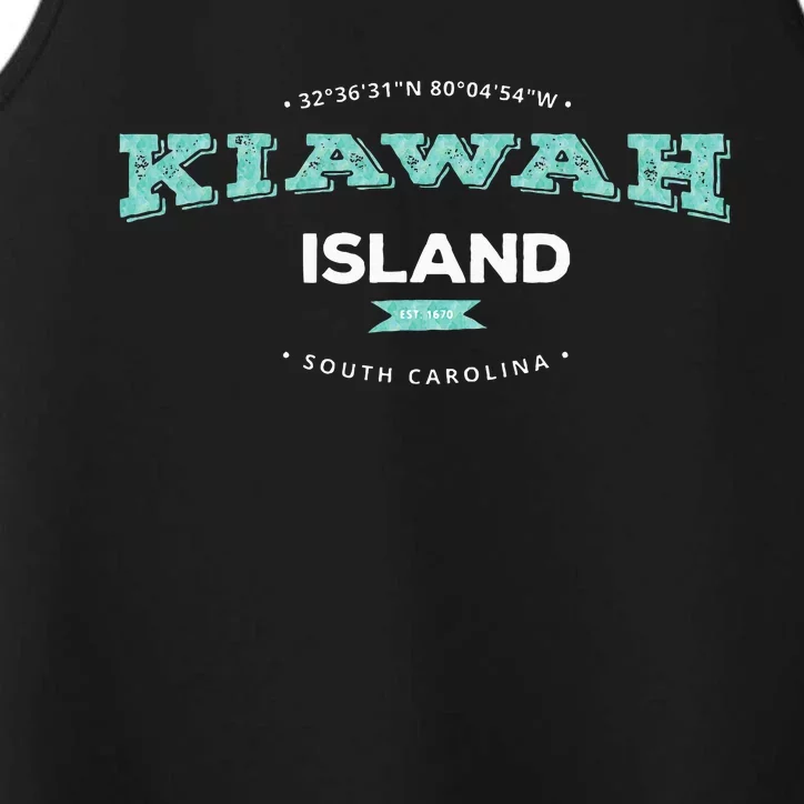 Kiawah Island South Carolina Performance Tank