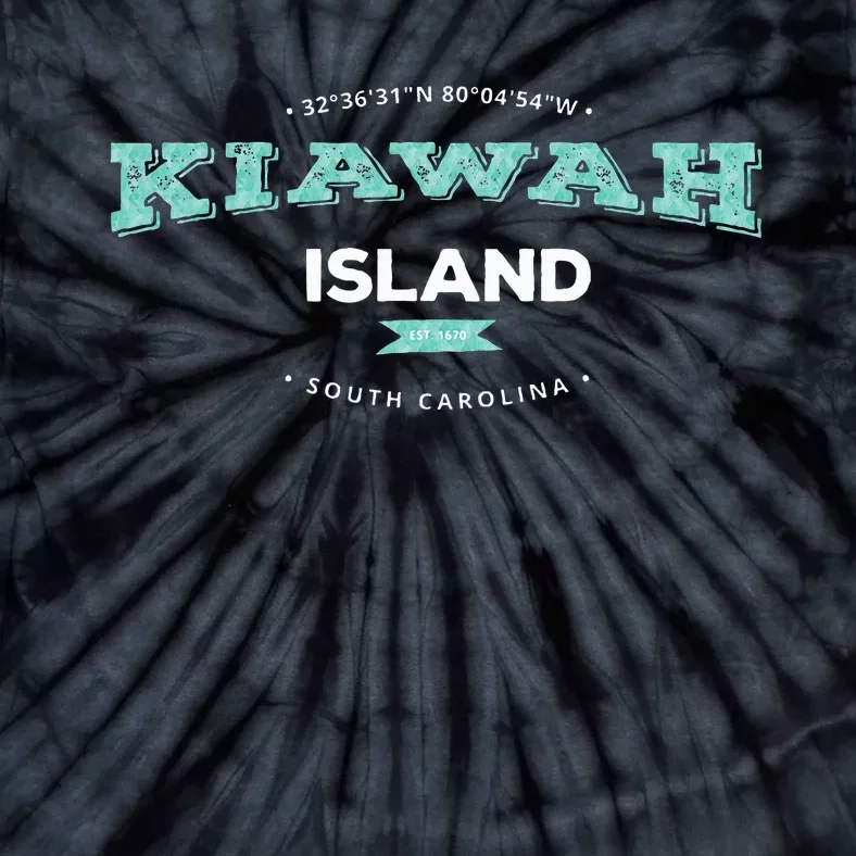 Kiawah Island South Carolina Tie-Dye T-Shirt