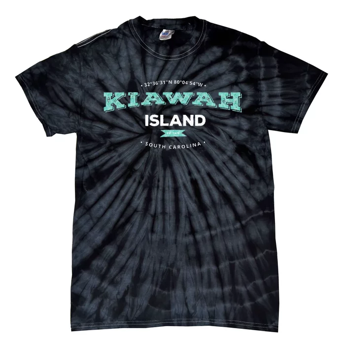 Kiawah Island South Carolina Tie-Dye T-Shirt