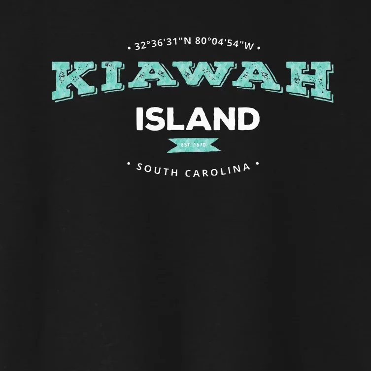 Kiawah Island South Carolina Women's Crop Top Tee