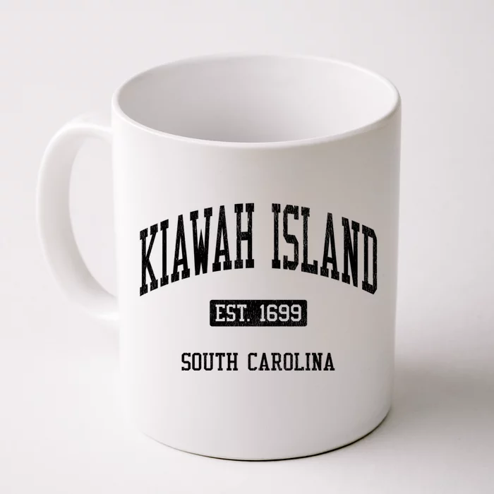 Kiawah Island South Carolina Sc Js04 Vintage Athletic Sports Front & Back Coffee Mug