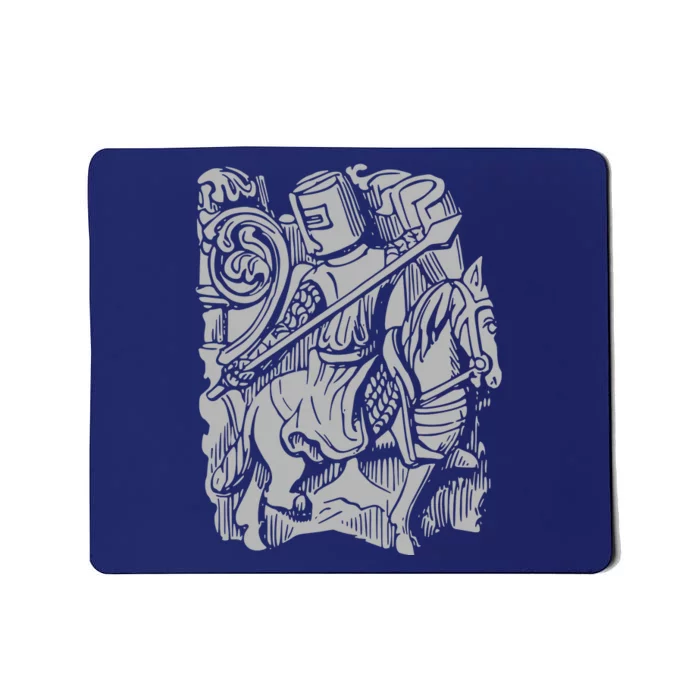 KNIGHT IN SHINING ARMOUR Mousepad