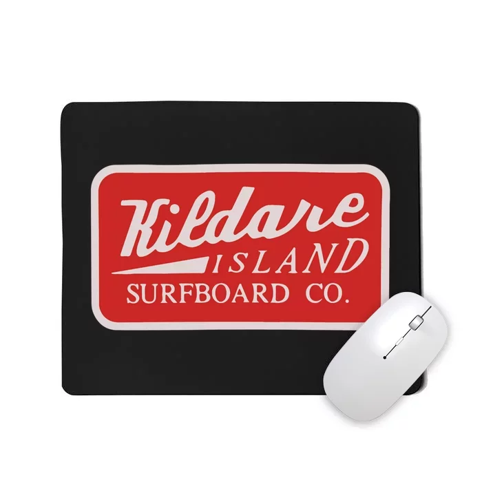 Kildare Island Surfboard Mousepad