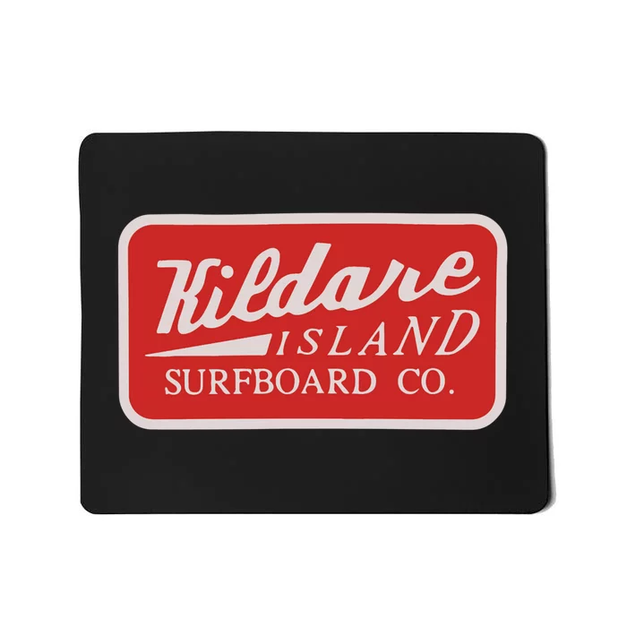 Kildare Island Surfboard Mousepad