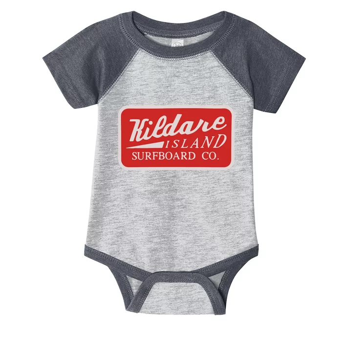 Kildare Island Surfboard Infant Baby Jersey Bodysuit