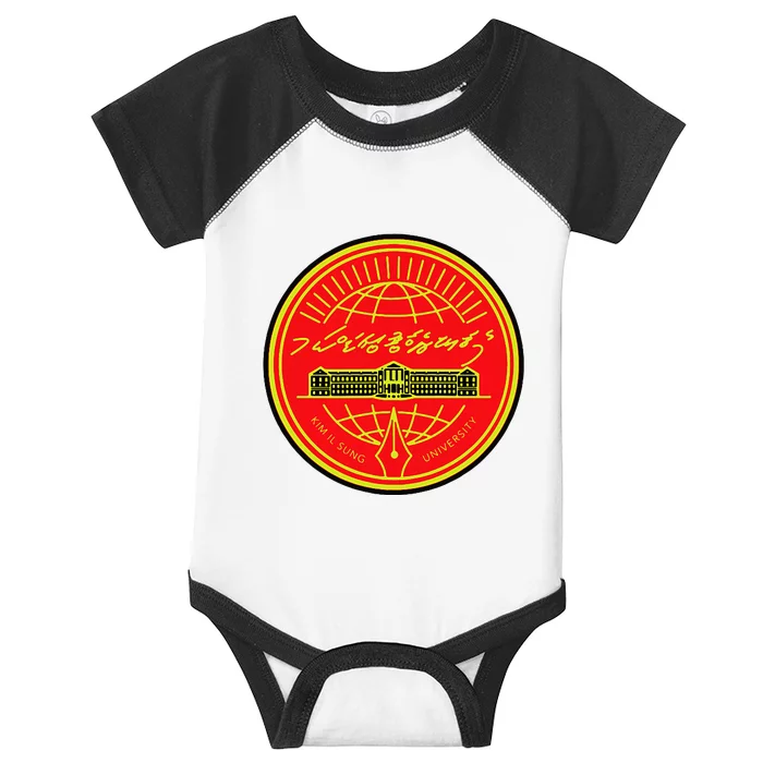 Kim Il Sung University Infant Baby Jersey Bodysuit