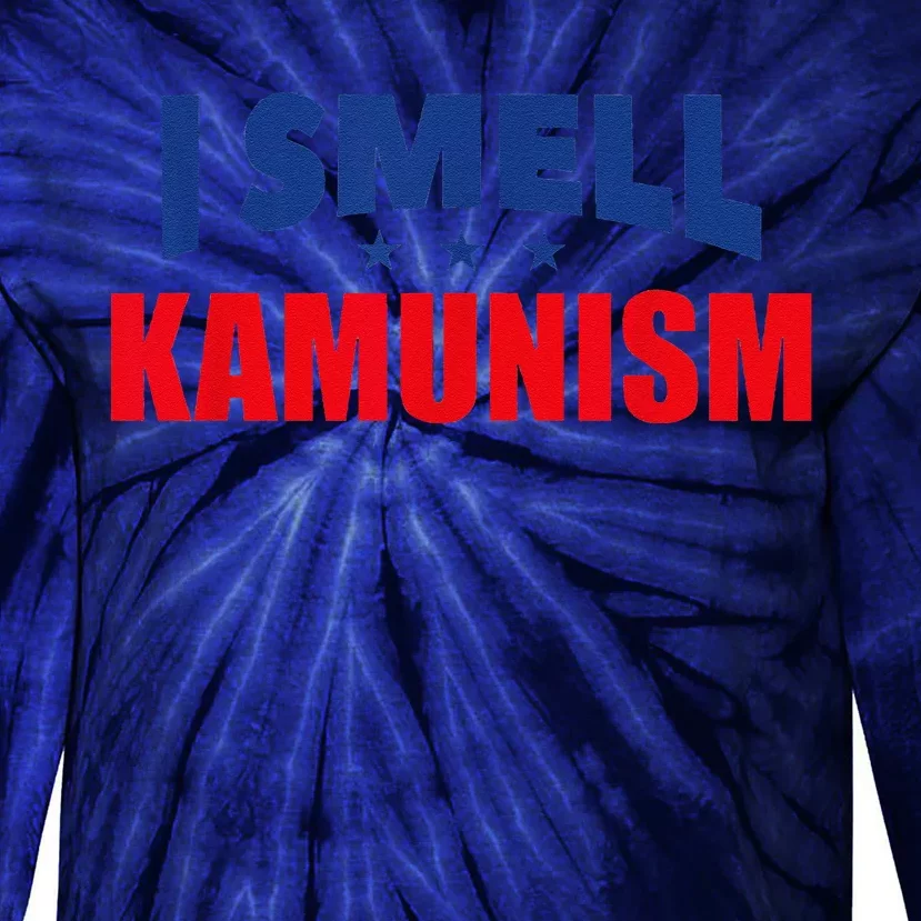 Kamunism I Smell Kamunism Election 2024 Tie-Dye Long Sleeve Shirt