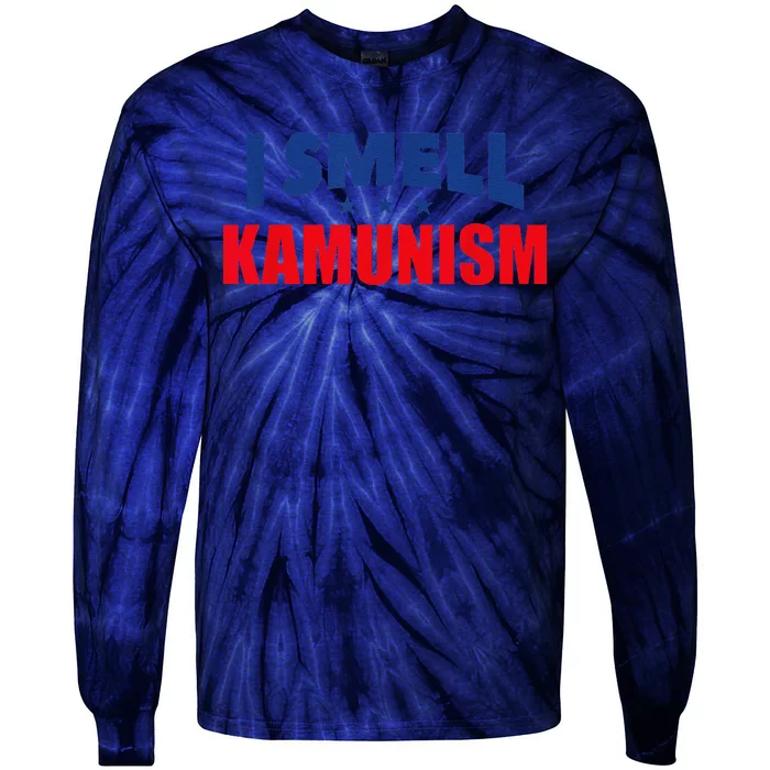 Kamunism I Smell Kamunism Election 2024 Tie-Dye Long Sleeve Shirt