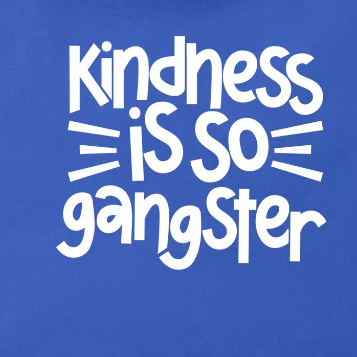 Kindness Is So Gangster Anti Bullying Kind Orange Unity Day Gift Zip Tote Bag