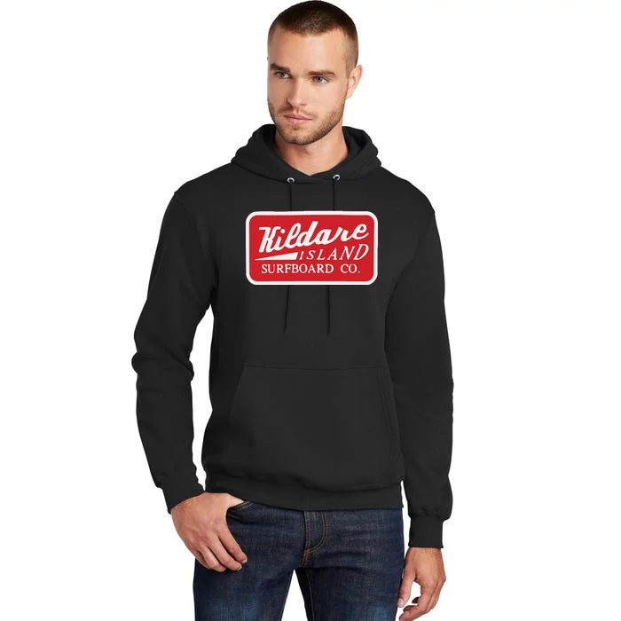 Kildare Island Surfboard Tall Hoodie