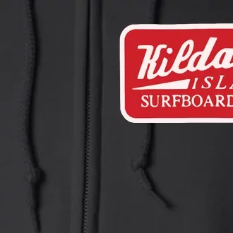 Kildare Island Surfboard Full Zip Hoodie