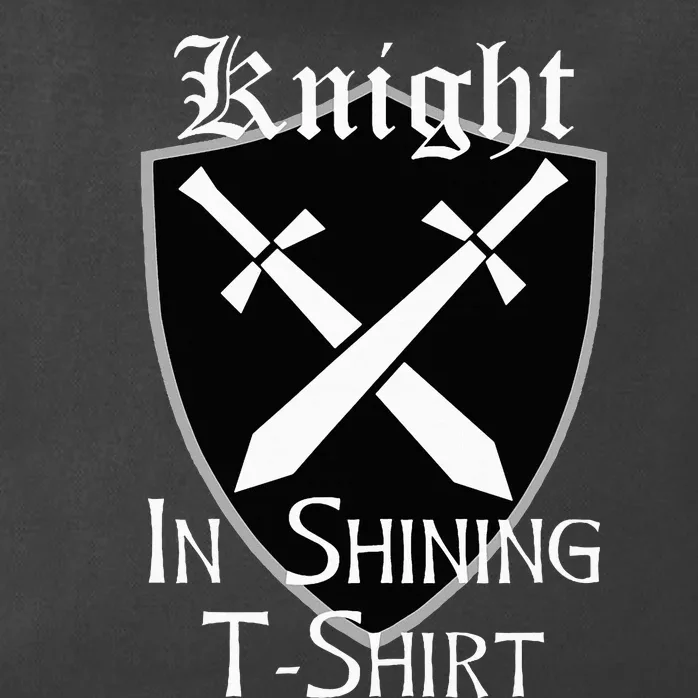 Knight In Shining Armour Renaissance Fair Faire Medieval Zip Tote Bag