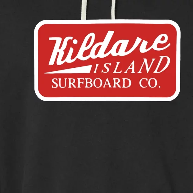 Kildare Island Surfboard John B Wear Hat Garment-Dyed Fleece Hoodie