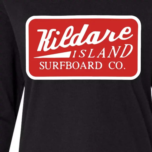 Kildare Island Surfboard John B Wear Hat Womens Cotton Relaxed Long Sleeve T-Shirt