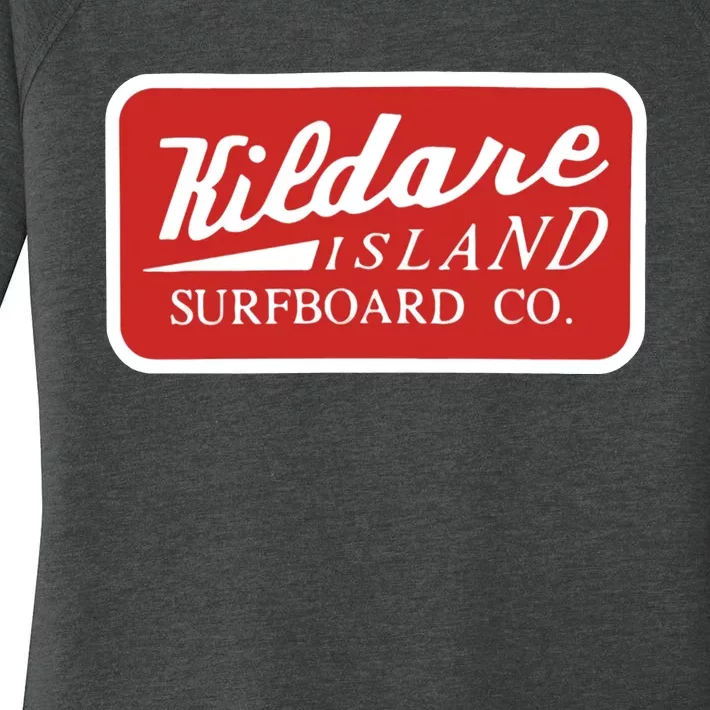 Kildare Island Surfboard John B Wear Hat Women's Perfect Tri Tunic Long Sleeve Shirt