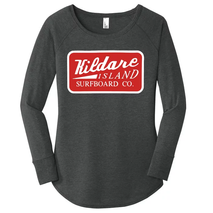 Kildare Island Surfboard John B Wear Hat Women's Perfect Tri Tunic Long Sleeve Shirt