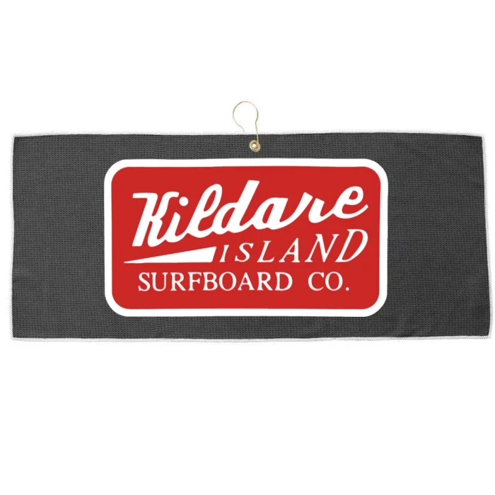 Kildare Island Surfboard John B Wear Hat Large Microfiber Waffle Golf Towel