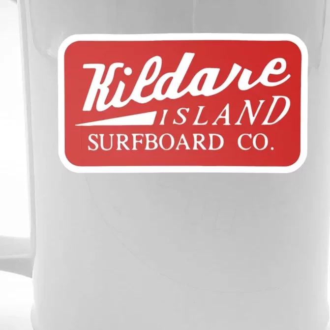 Kildare Island Surfboard John B Wear Hat Front & Back Beer Stein