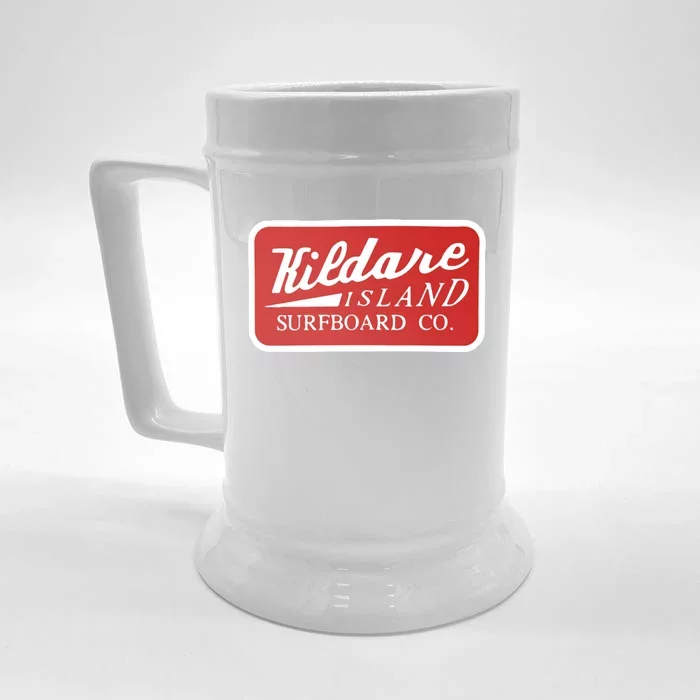 Kildare Island Surfboard John B Wear Hat Front & Back Beer Stein