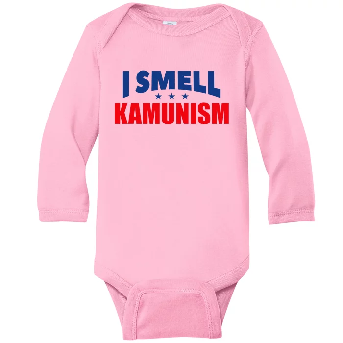 Kamunism I Smell Kamunism Election 2024 Baby Long Sleeve Bodysuit