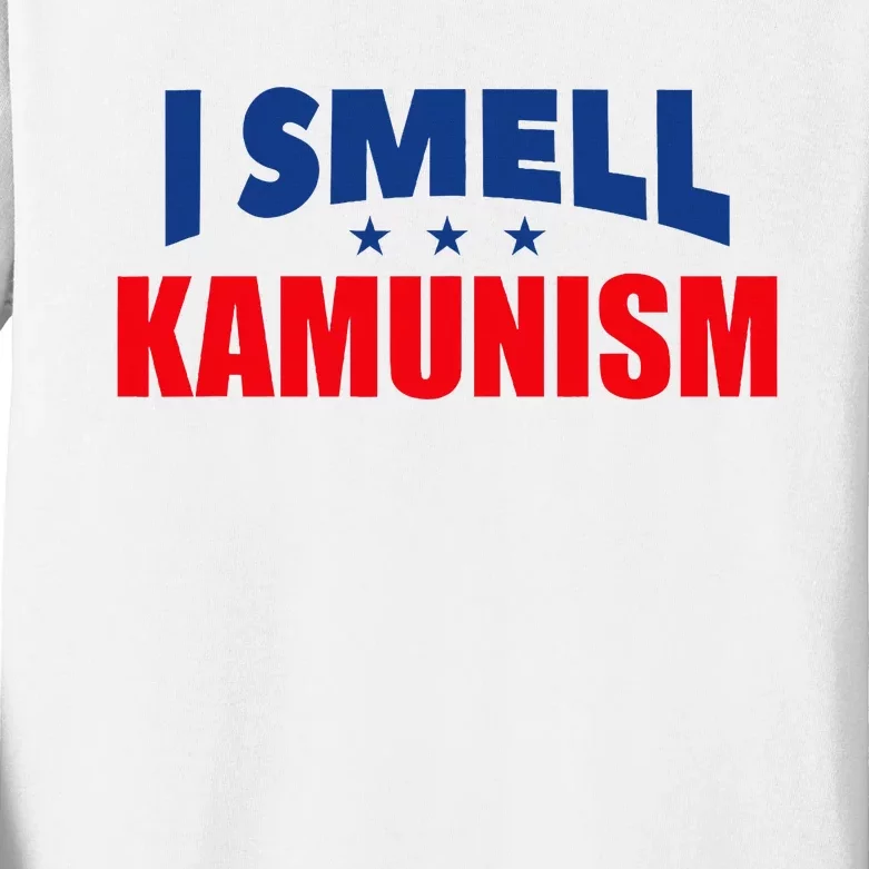 Kamunism I Smell Kamunism Election 2024 Kids Long Sleeve Shirt