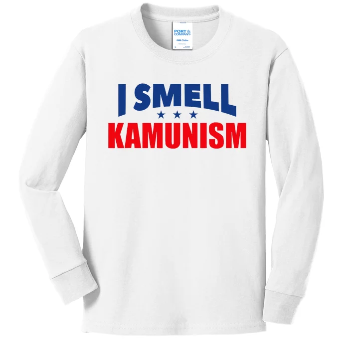 Kamunism I Smell Kamunism Election 2024 Kids Long Sleeve Shirt