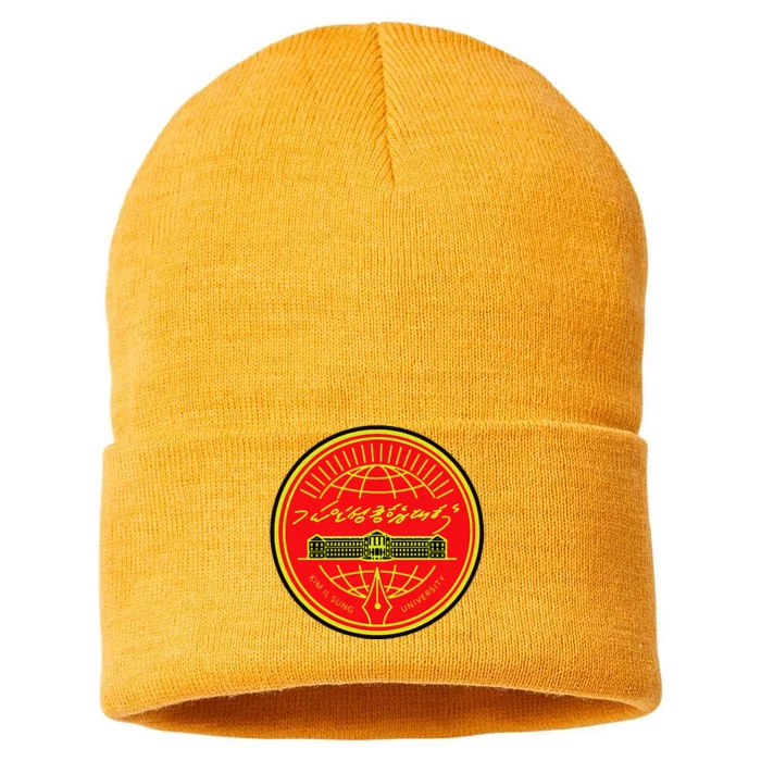 Kim Il Sung University Sustainable Knit Beanie