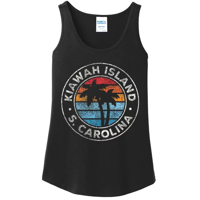 Kiawah Island South Carolina Sc Vintage Ladies Essential Tank