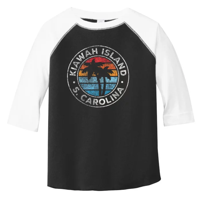 Kiawah Island South Carolina Sc Vintage Toddler Fine Jersey T-Shirt