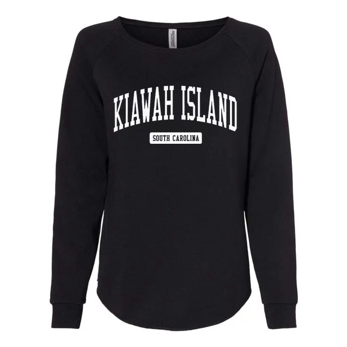 Kiawah Island South Carolina SC Vintage Athletic Sports Desi Womens California Wash Sweatshirt