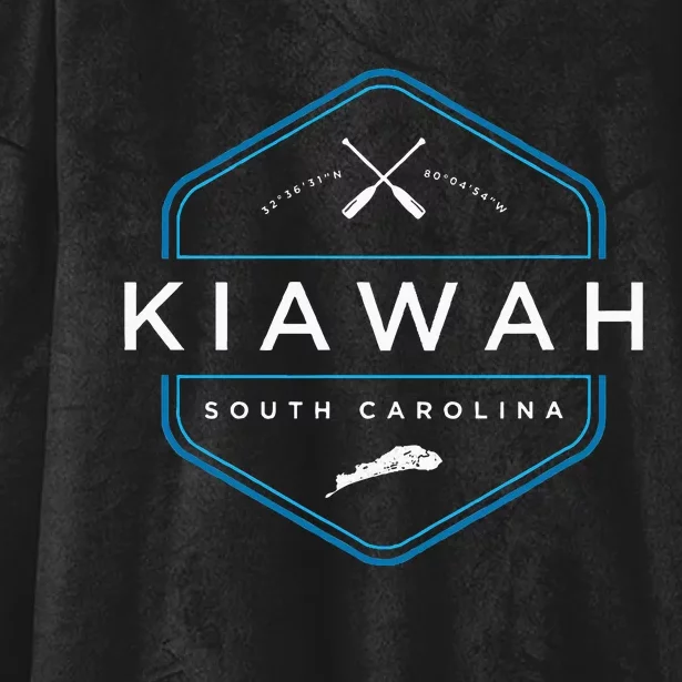 Kiawah Island South Carolina Beach Hooded Wearable Blanket